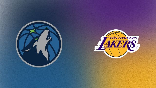 Minnesota Timberwolves at Los Angeles Lakers