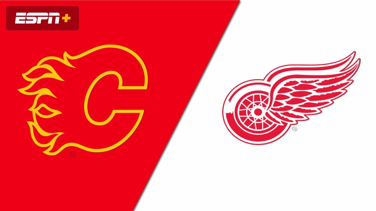 Calgary Flames at Detroit Red Wings