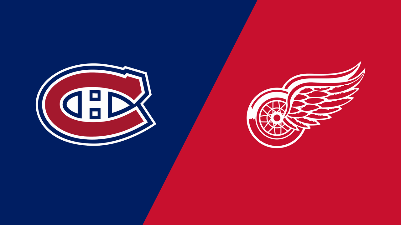 Montreal Canadiens at Detroit Red Wings