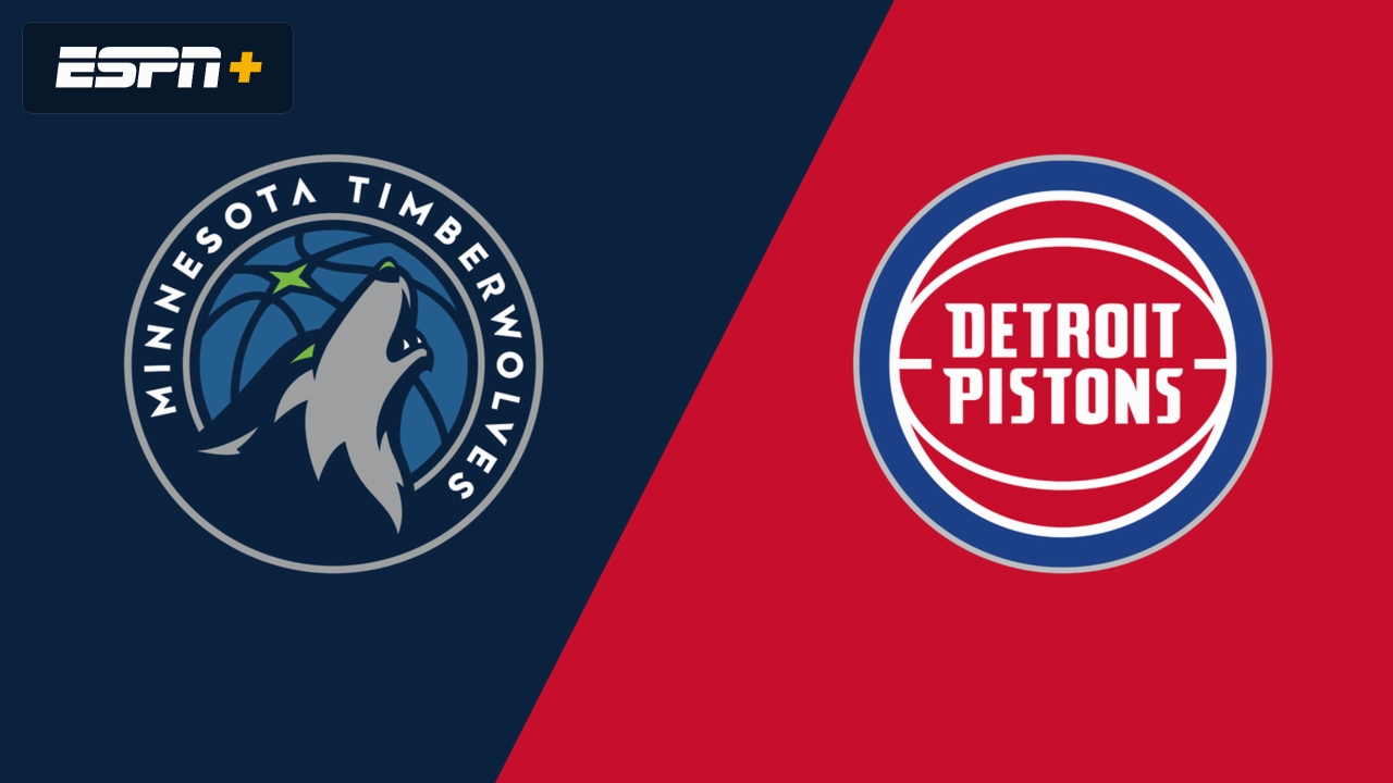 Minnesota Timberwolves at Detroit Pistons