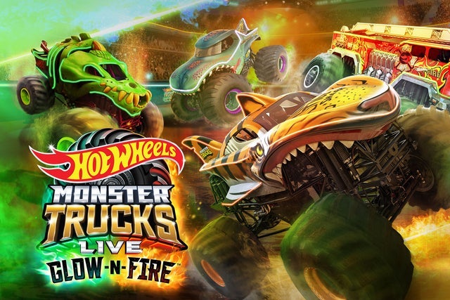 Hot Wheels Monster Trucks Live Glow-N-Fire