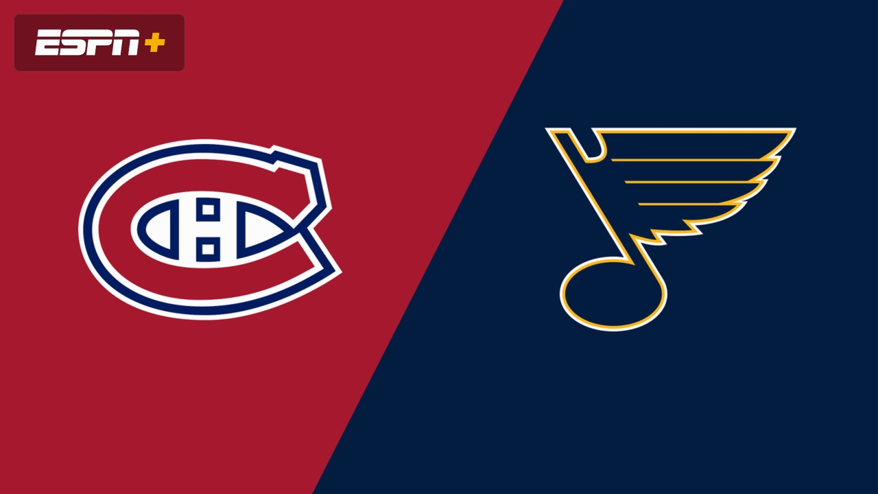 Montreal Canadiens at St. Louis Blues