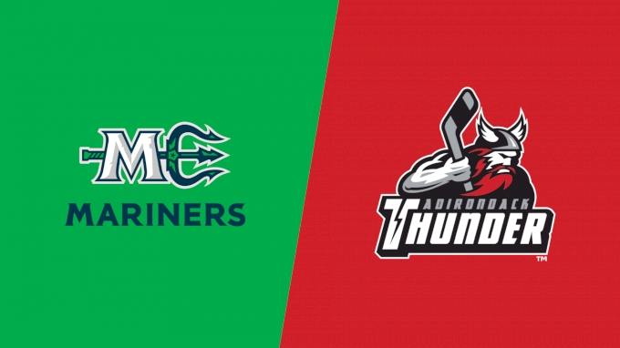 Adirondack Thunder at Maine Mariners
