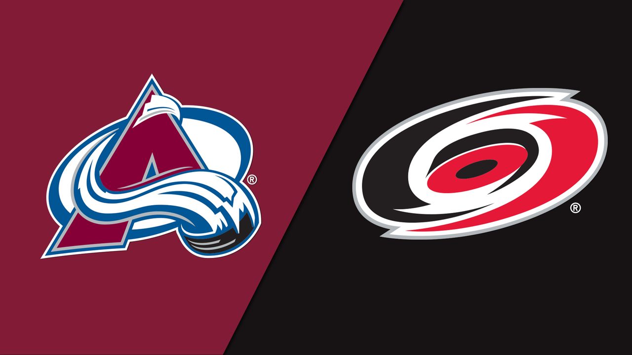 Colorado Avalanche at Carolina Hurricanes