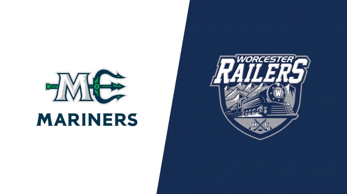 Worcester Railers at Maine Mariners
