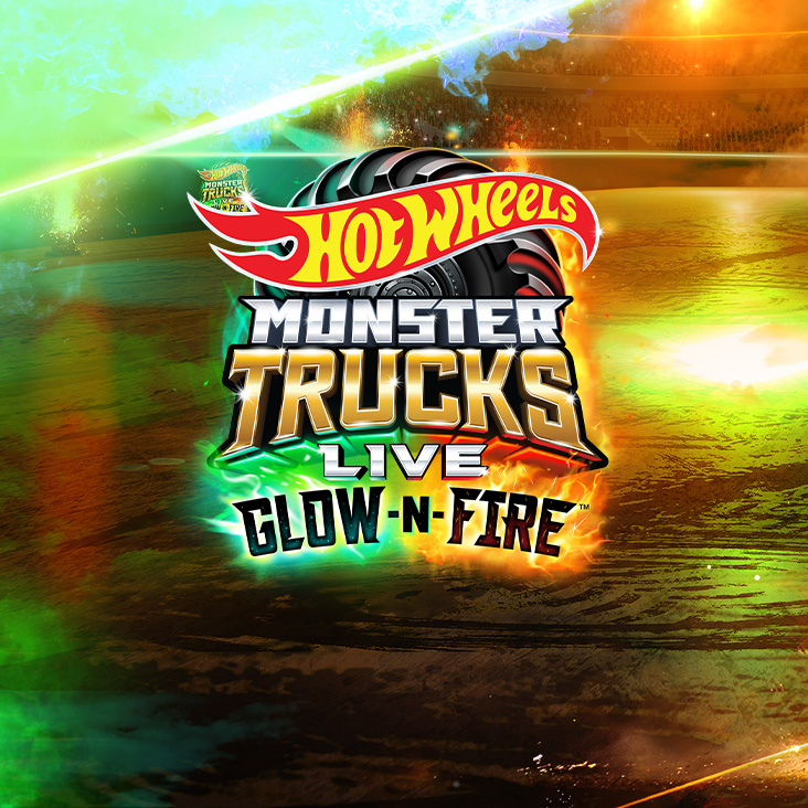 Hot Wheels Monster Trucks Live Glow-N-Fire