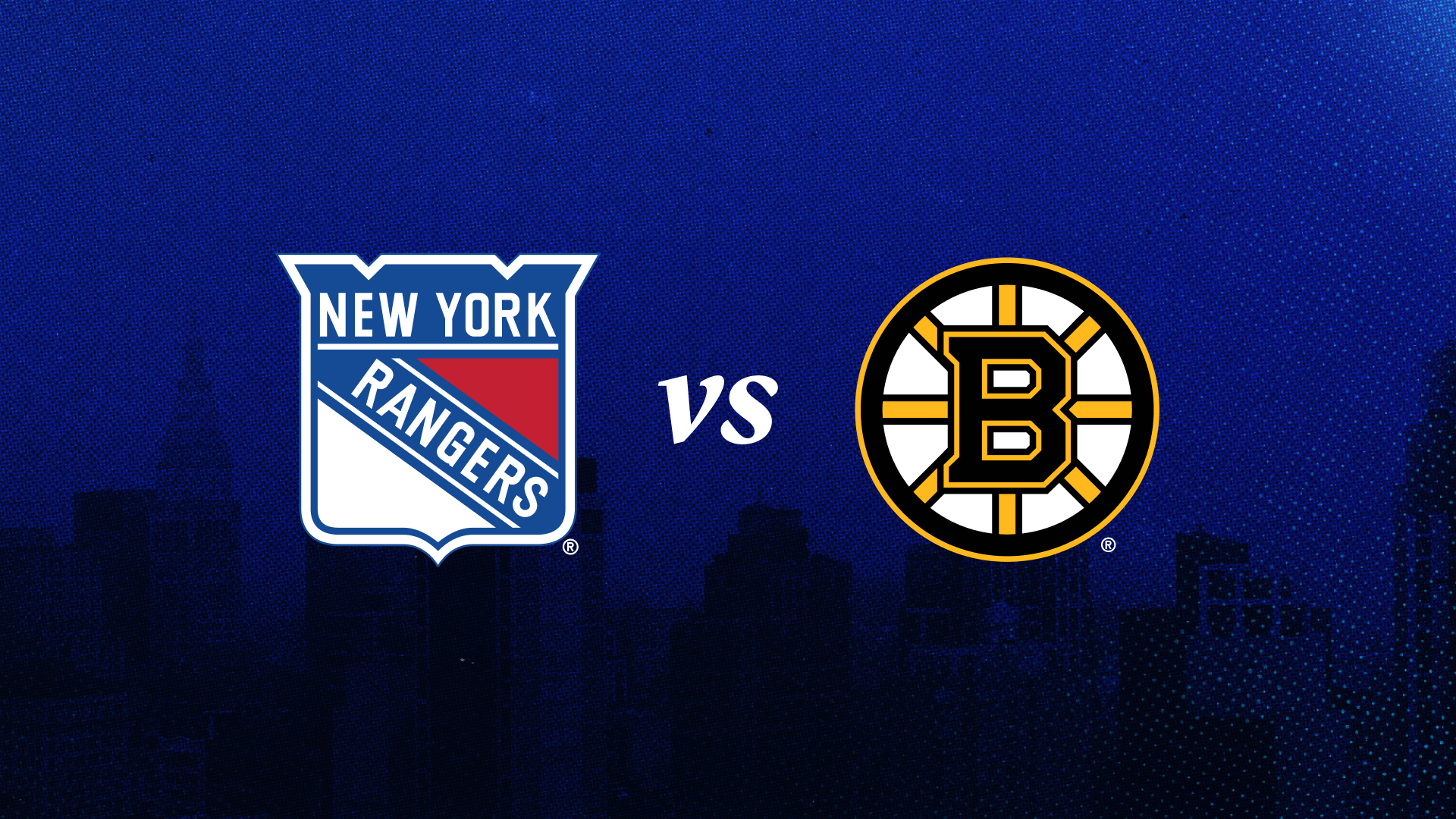 Boston Bruins at New York Rangers
